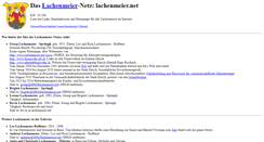 Desktop Screenshot of lachenmeier.net